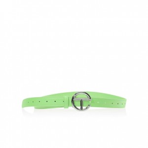 Telfar Belts Logo X Belts Silver / Mint | CAKI3661