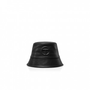 Telfar Bucket Hats Logo T Bucket Hats Black | CAAP3635