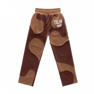 Telfar Camo Sweatpants Chocolate | CALH3329