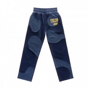 Telfar Camo Sweatpants Navy | CACE3326