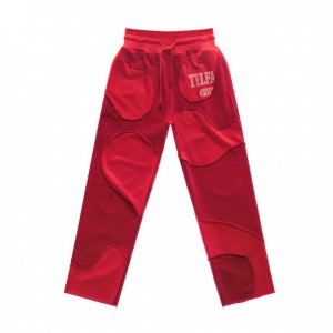 Telfar Camo Sweatpants Red | CABC3324