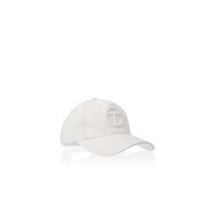 Telfar Hats Logo Embossed Ⅴ Hats White | CAZG3607