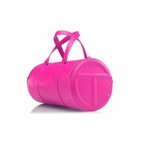 Telfar Large Duffle Bags Pink | CAIS3172