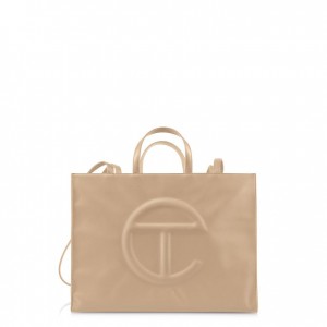 Telfar Large Shopper Bag Cream | CAOR3127