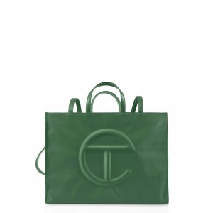 Telfar Large Shopper Bag Green | CAHK3067