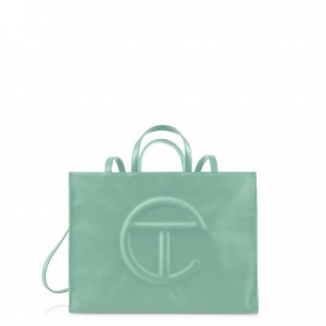 Telfar Large Shopper Bag Olive | CAPQ3073