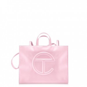 Telfar Large Shopper Bag Pink | CAEX3106