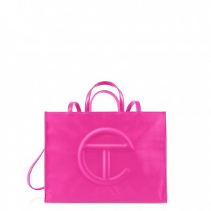 Telfar Large Shopper Bag Pink | CAOR3100