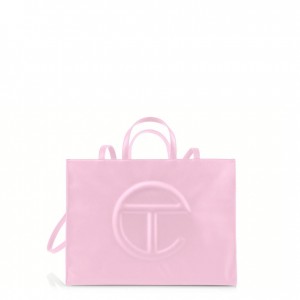 Telfar Large Shopper Bag Pink | CAYU3103