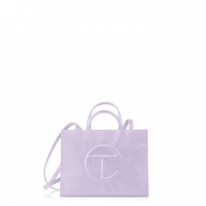 Telfar Medium Shopper Bag Lavender | CAFM3122