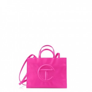 Telfar Medium Shopper Bag Pink | CAIS3101