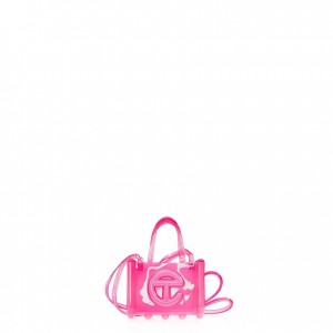 Telfar Melissa x Small Jelly Bags Pink | CARW3150