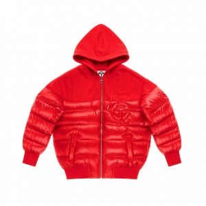 Telfar Puff Hoodie Red | CADN3459