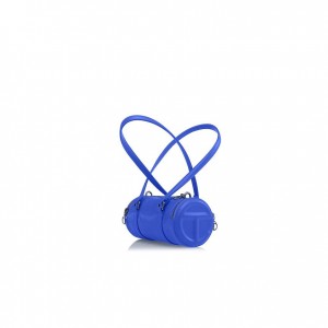 Telfar Small Duffle Bags Blue | CAOR3171