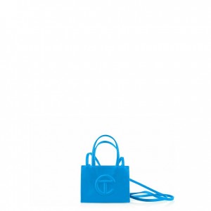 Telfar Small Shopper Bag Blue | CAAP3054