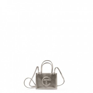 Telfar Small Shopper Bag Brown | CAAP3027