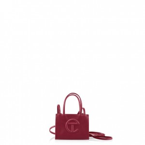 Telfar Small Shopper Bag Burgundy | CAXF3114