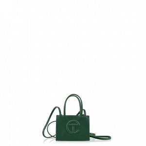 Telfar Small Shopper Bag Dark Olive | CANB3066