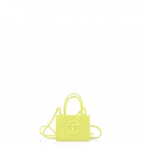 Telfar Small Shopper Bag Yellow | CAWY3081