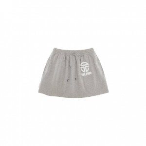 Telfar Sweat Skirt Grey | CATV3344