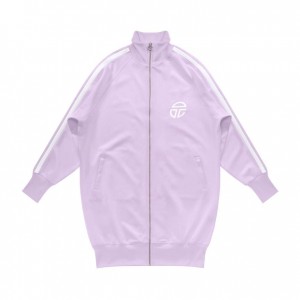 Telfar Tall Track Jackets Lavender | CAOR3436