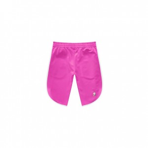 Telfar Track Capri Shorts Pink | CAUT3360