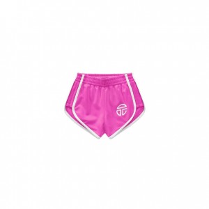 Telfar Track Shorts Pink | CAYU3361