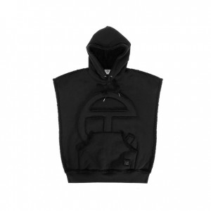 Telfar x UGG Sideless Hoodie Black | CAEX3469