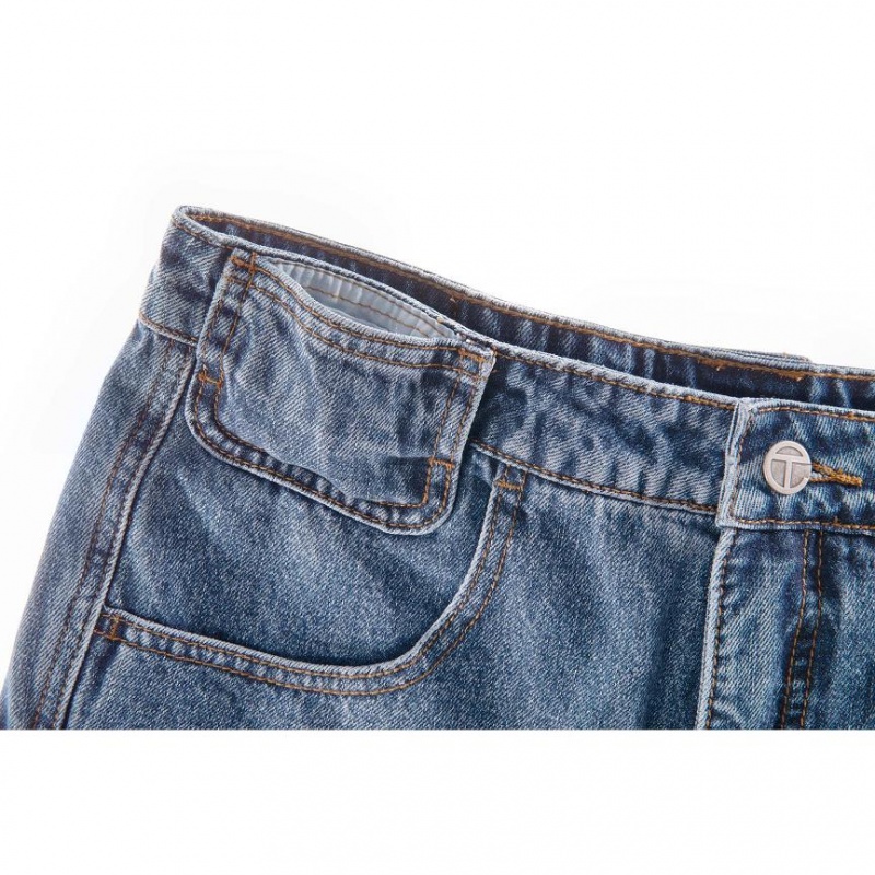 Telfar Baggy Denim Jeans Blue | CATV3415