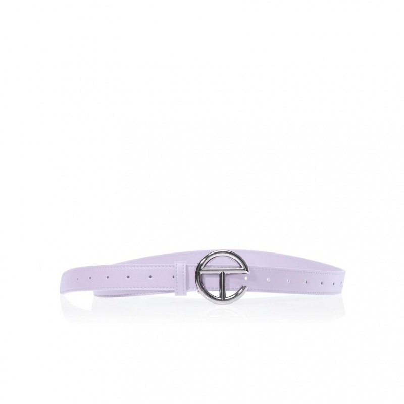 Telfar Belts Logo K Belts Silver / Lavender | CATV3648