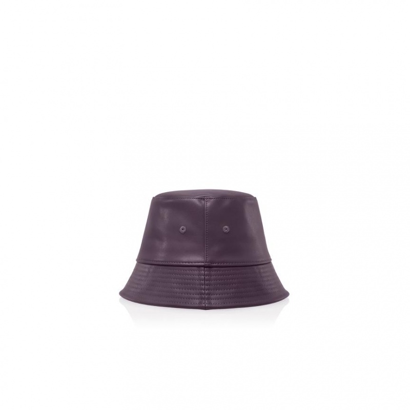 Telfar Bucket Hats Logo I Bucket Hats Purple | CARW3624