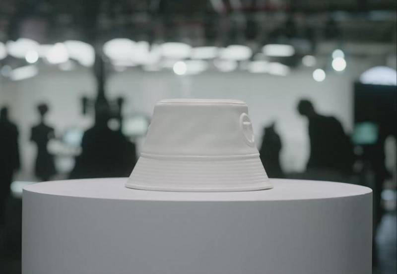 Telfar Bucket Hats Logo P Bucket Hats White | CAGL3631