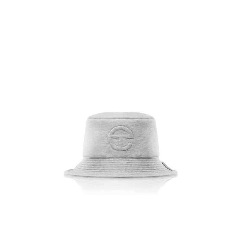 Telfar Bucket Hats x UGG Logo Bucket Hats Grey | CADN3615