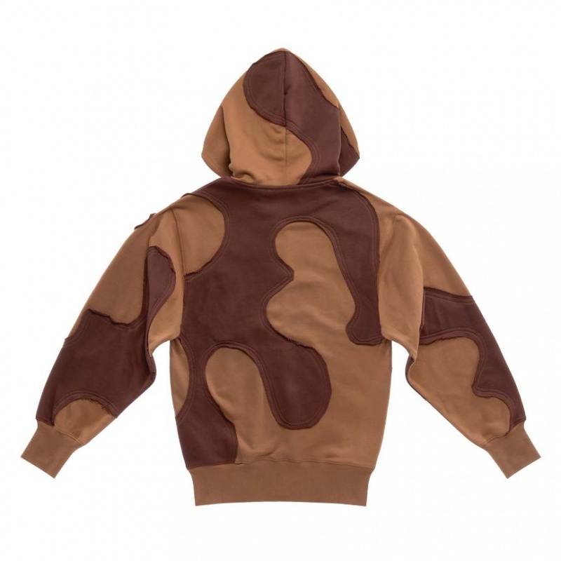 Telfar Camo Hoodie Chocolate | CASO3478