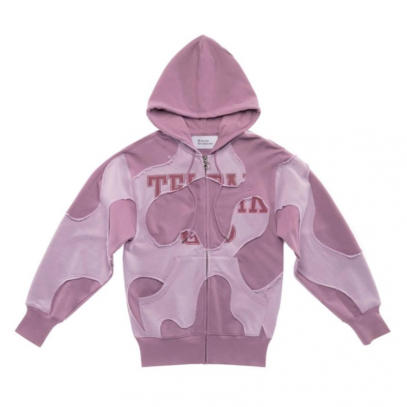 Telfar Camo Hoodie Lavender | CAQZ3471