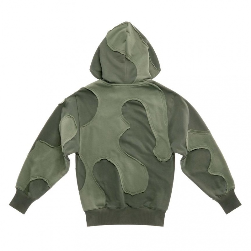 Telfar Camo Hoodie Olive | CADN3477