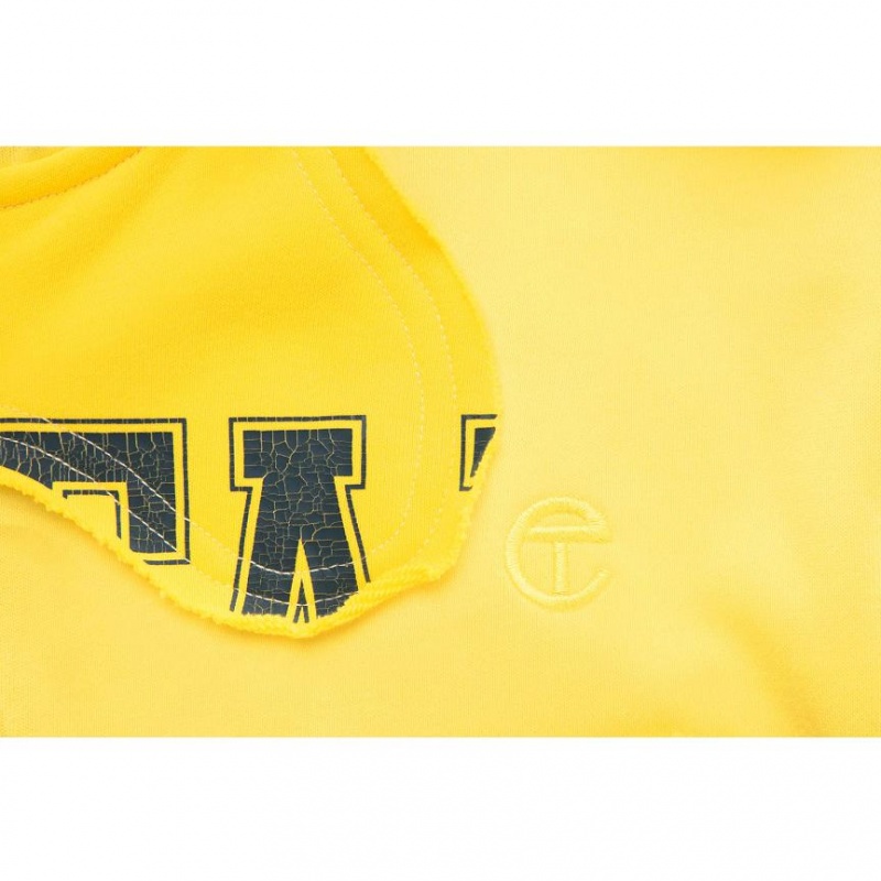 Telfar Camo Hoodie Yellow | CAMA3472