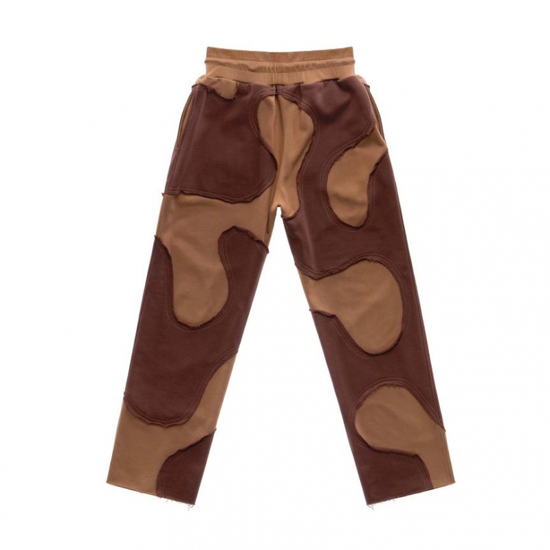 Telfar Camo Sweatpants Chocolate | CALH3329