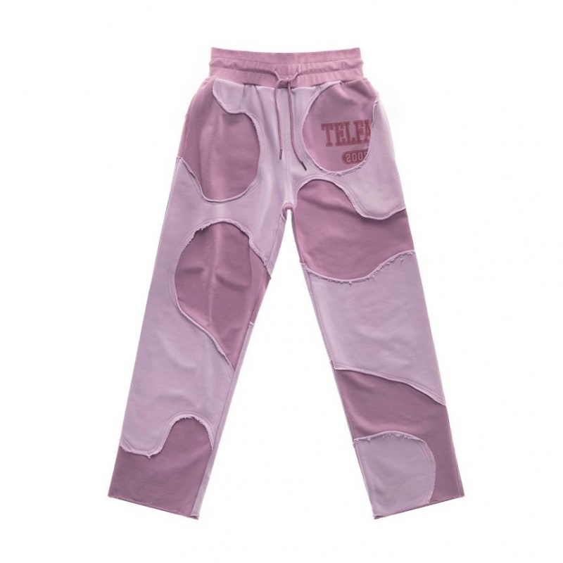 Telfar Camo Sweatpants Lavender | CAMA3322