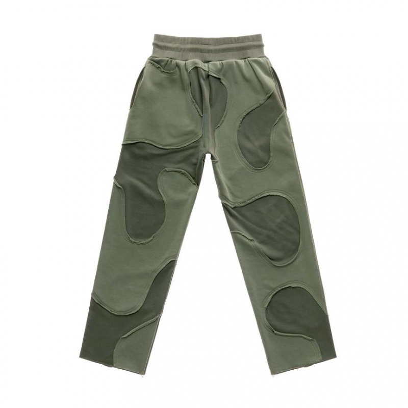 Telfar Camo Sweatpants Olive | CAZG3328