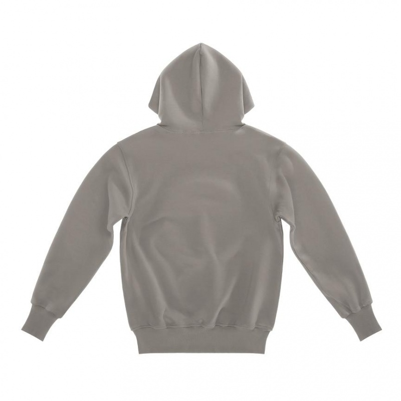 Telfar Embossed Hoodie Grey | CAMA3497