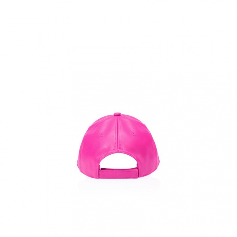 Telfar Hats Logo Embossed M Hats Pink | CASO3589