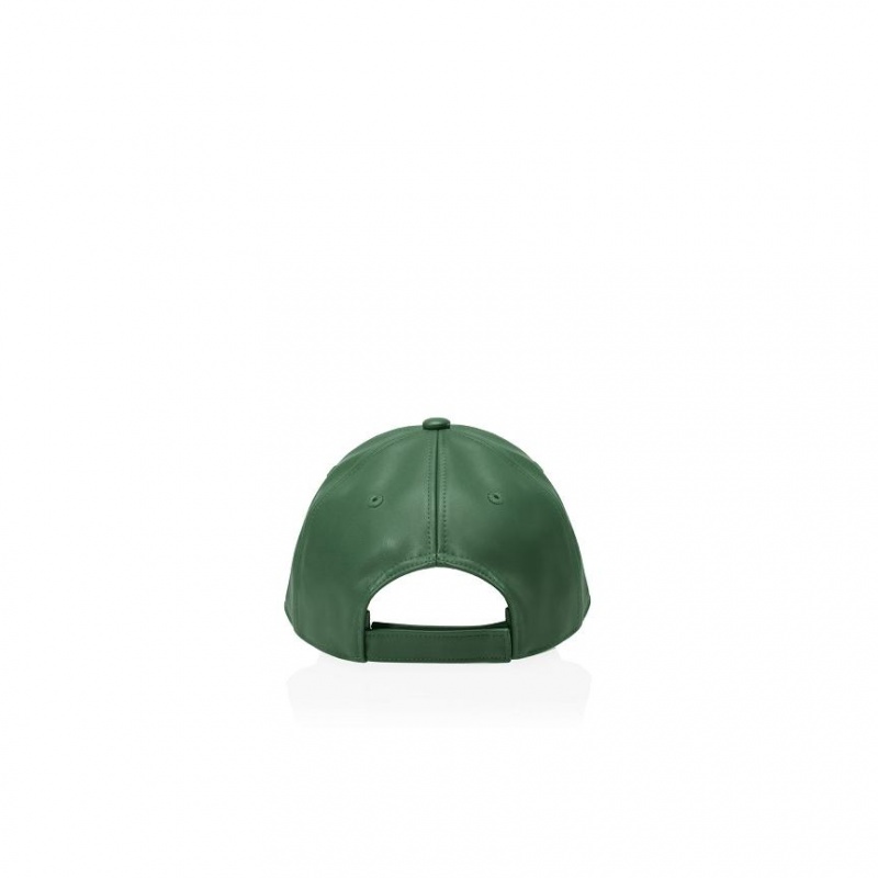 Telfar Hats Logo Embossed Ⅰ Hats Green | CABC3603