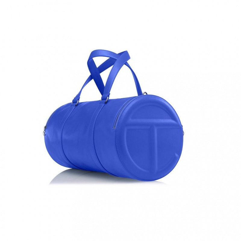 Telfar Large Duffle Bags Blue | CAAP3169