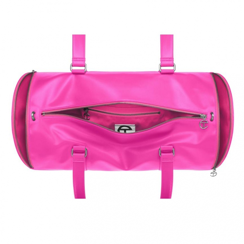 Telfar Large Duffle Bags Pink | CAIS3172