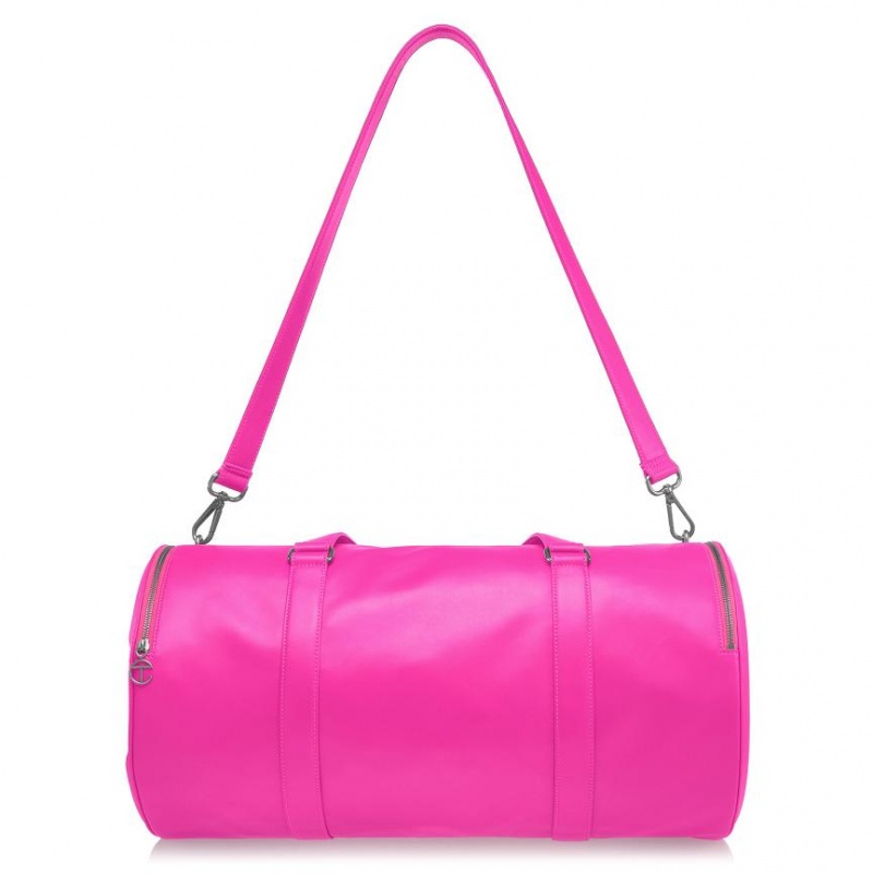 Telfar Large Duffle Bags Pink | CAIS3172