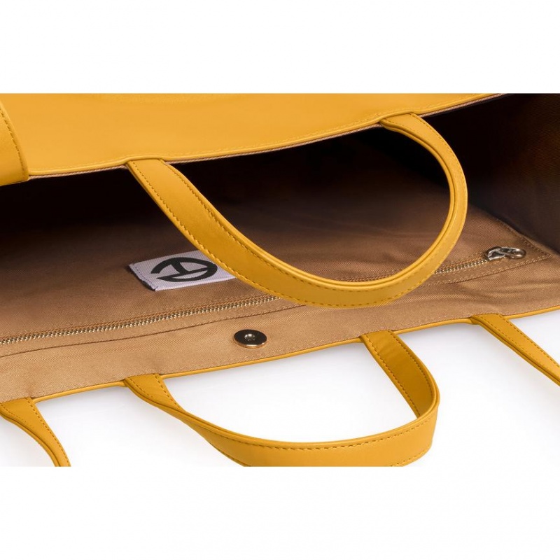 Telfar Large Shopper Bag Mustard | CAXF3088