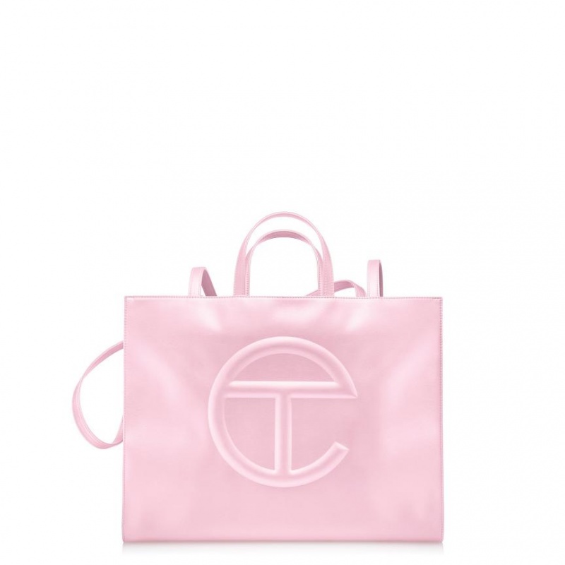 Telfar Large Shopper Bag Pink | CAEX3106