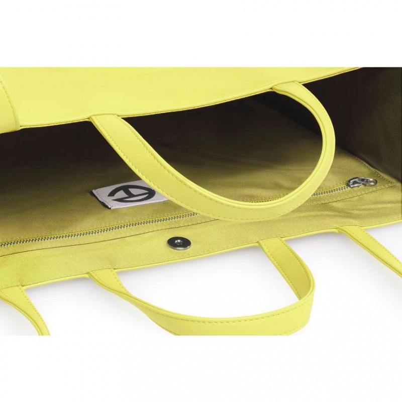 Telfar Large Shopper Bag Yellow | CARW3079