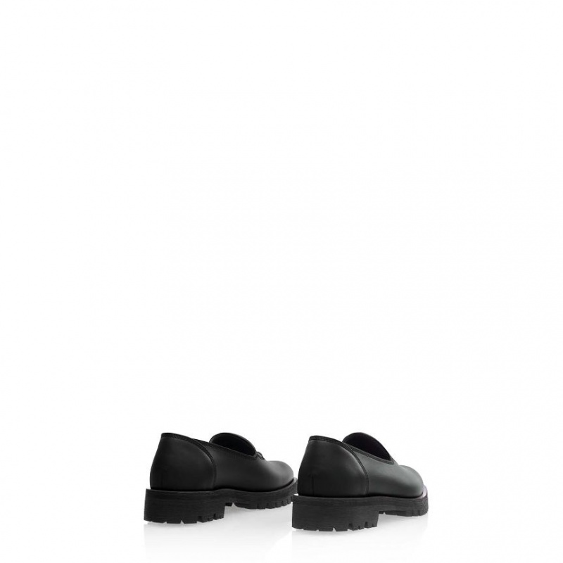 Telfar Logo Loafers Black | CARW3008